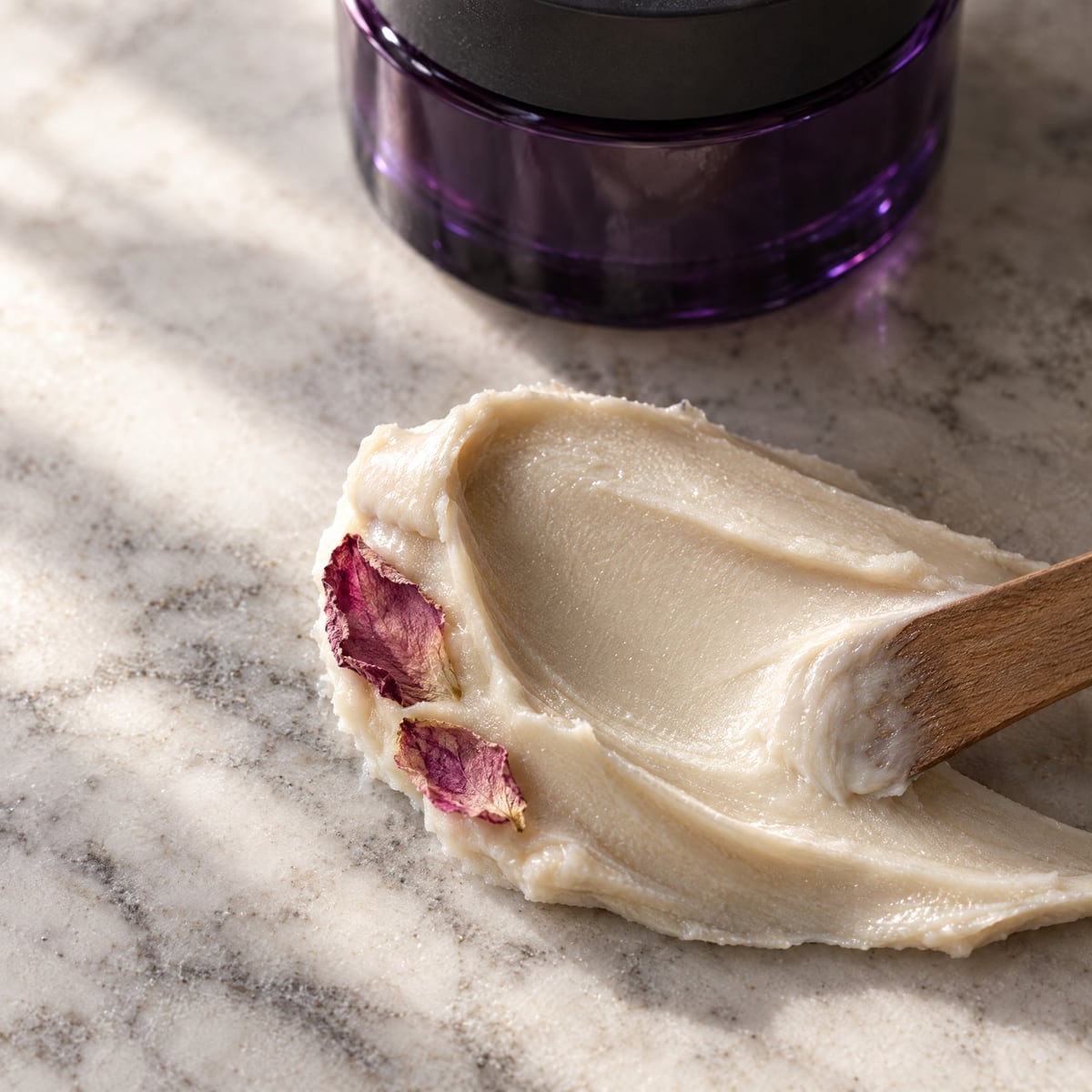 The texture of The Night Cream