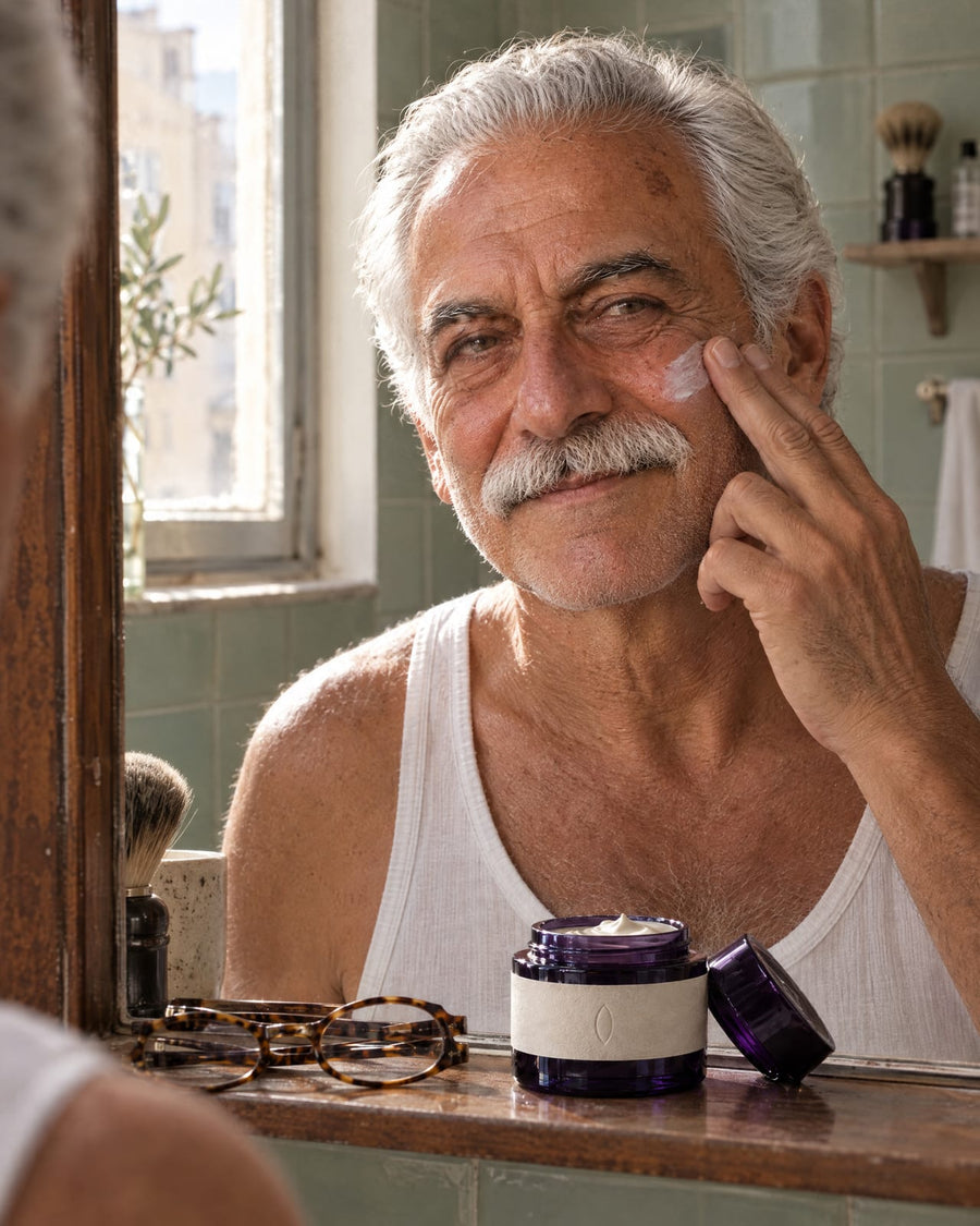 The Day Cream in use