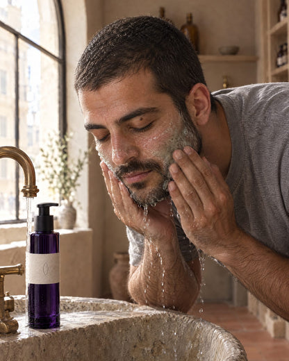 The Morning Gel in use
